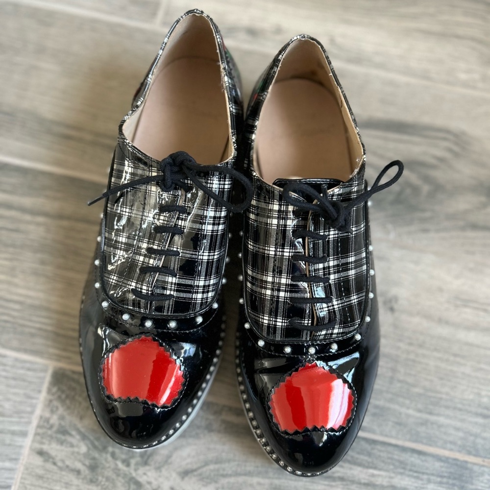 Torrid Betsey Johnson Plaid Heart Tattoo
Oxford Shoes 11WW